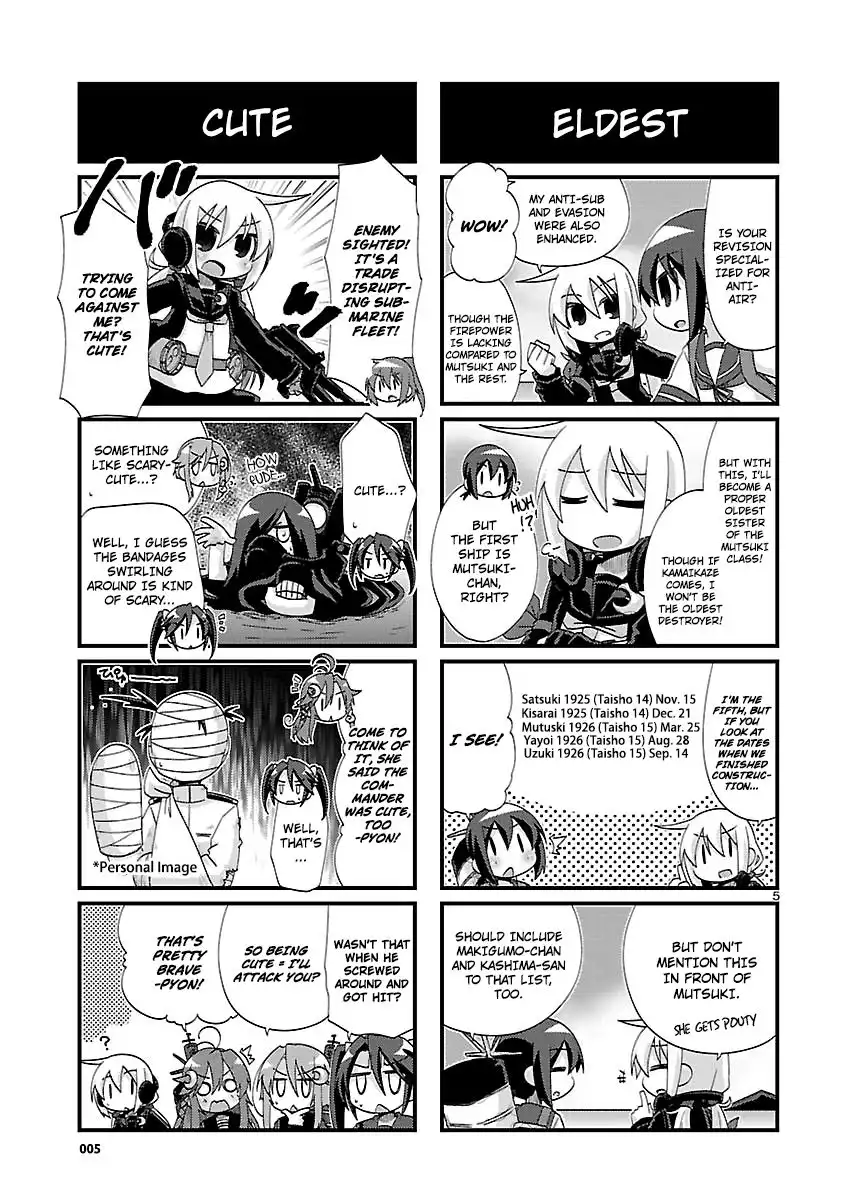 Kantai Collection - Kankore - 4-koma Comic - Fubuki, Ganbarimasu! Chapter 141 5